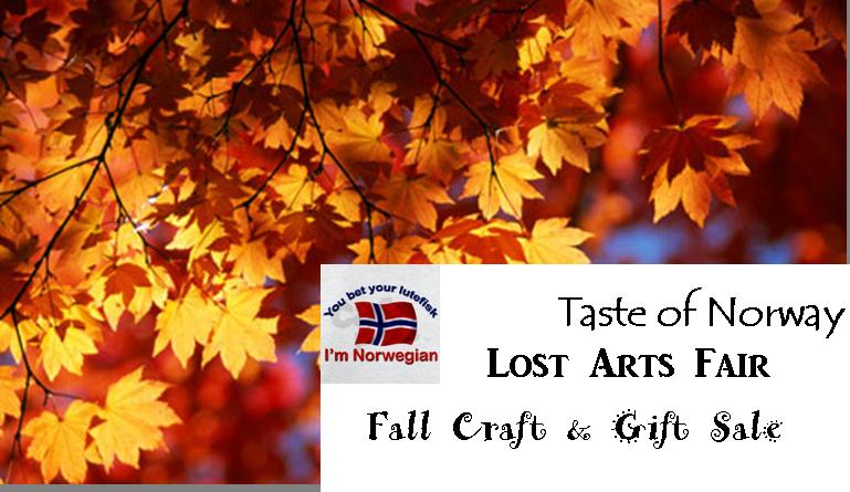 Taste of Norway and Lost Arts Fair in October